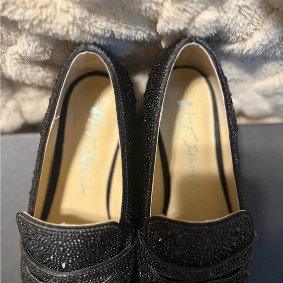 Betsey Johnson Black Loafers - Picture 6 of 10